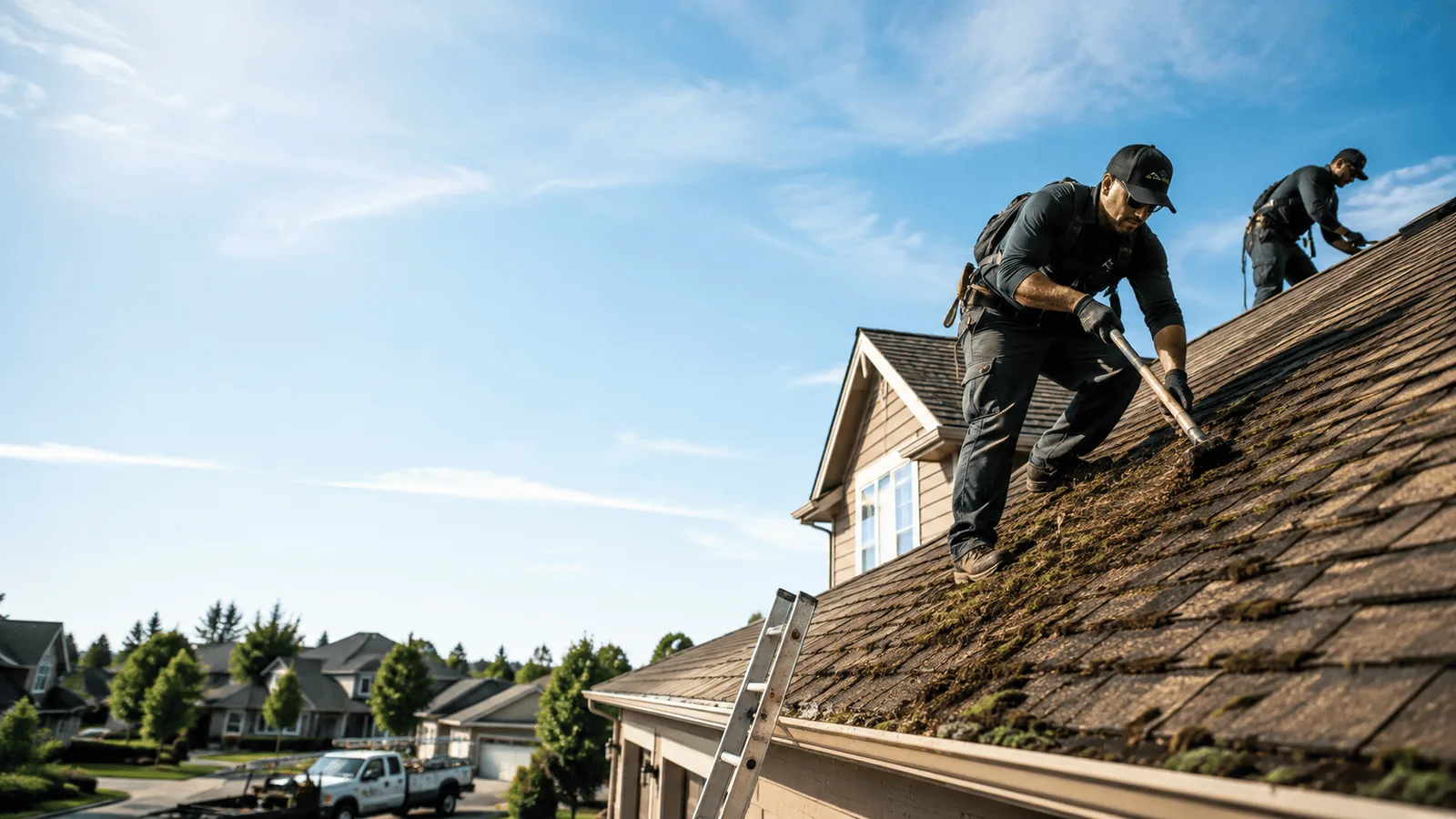 Roof Moss Removal in Newfield, NJ near me